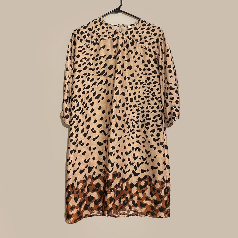 leopard dress